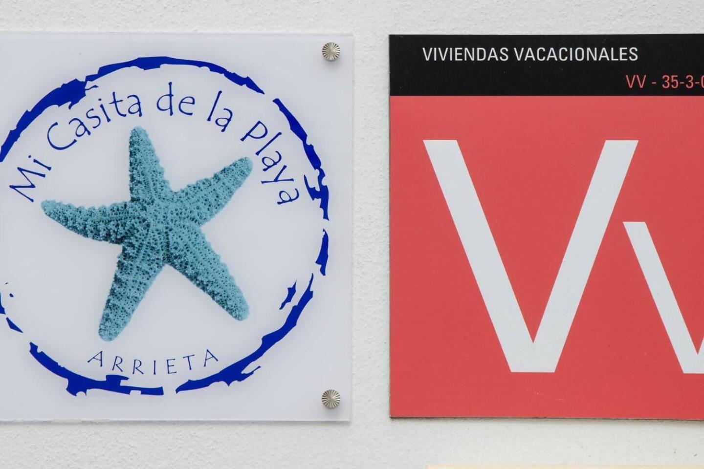 Mi Casita De La Playa Lägenhet Arrieta  Exteriör bild